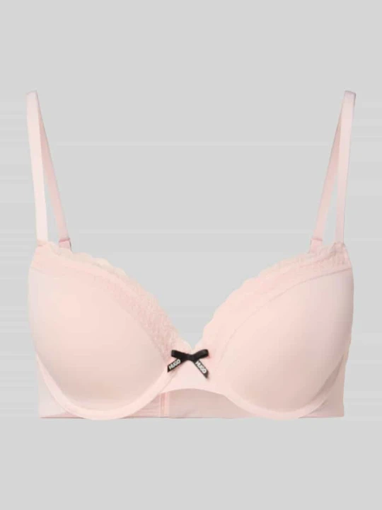Zdjęcie produktu Biustonosz z push up model „UNIQUE” Hugo Różowy