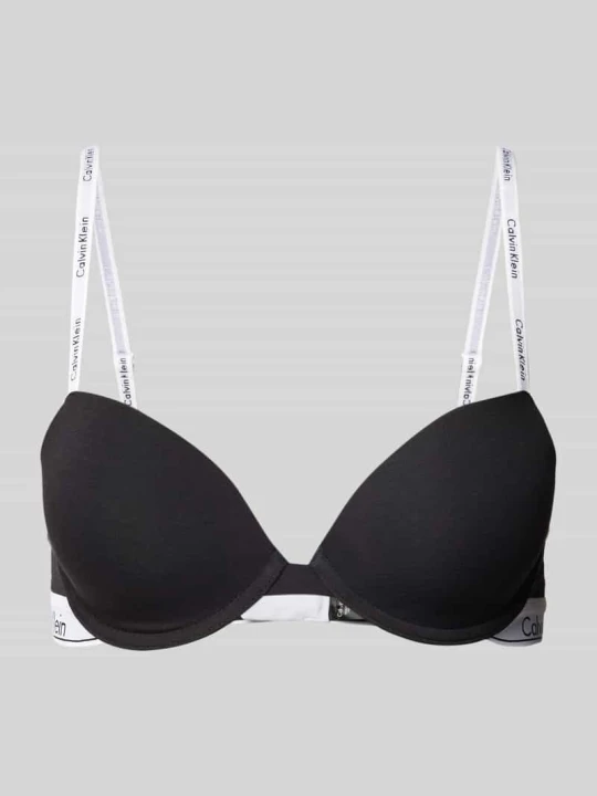 Zdjęcie produktu Biustonosz z regulowanymi ramiączkami Calvin Klein Czarny