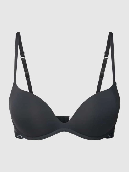 Zdjęcie produktu Biustonosz z regulowanymi ramiączkami model ‘DARCEY’ Guess Czarny