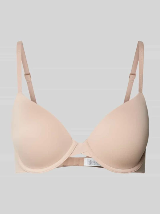 Zdjęcie produktu Biustonosz z regulowanymi ramiączkami model ‘PERFECTLY FIT’ Calvin Klein Beżowy