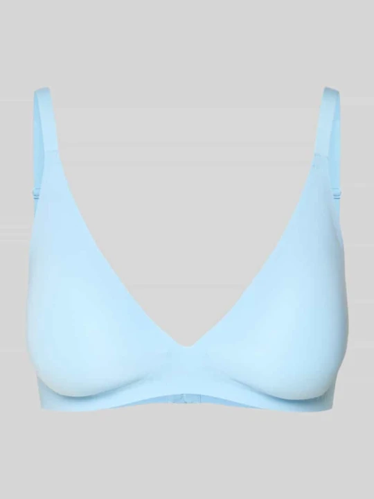 Zdjęcie produktu Biustonosz typu bralette z efektem push up model 'Zero Feel' Sloggi Jasnoniebieski