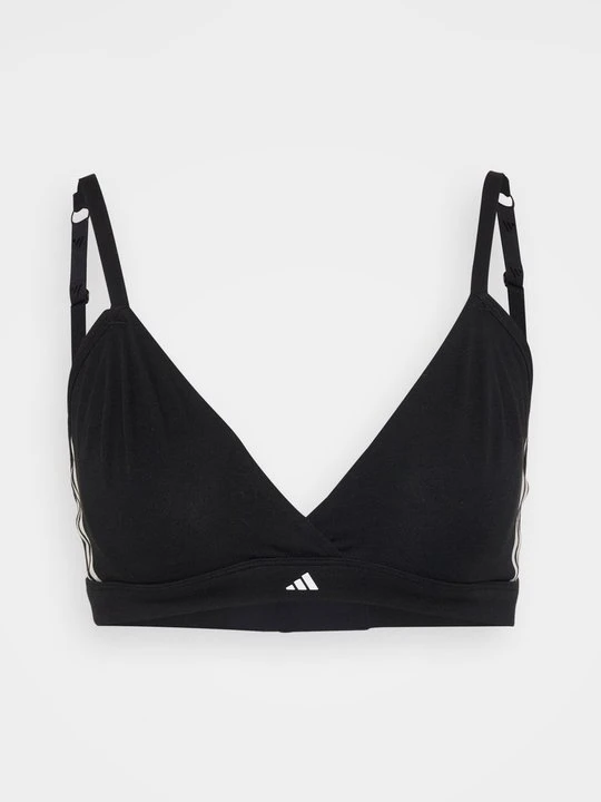 Zdjęcie produktu Biustonosz z trójkątnymi miseczkami Adidas czarny