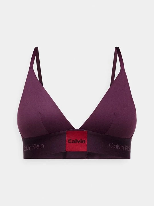 Zdjęcie produktu Biustonosz z trójkątną miseczką Calvin Klein bordowy