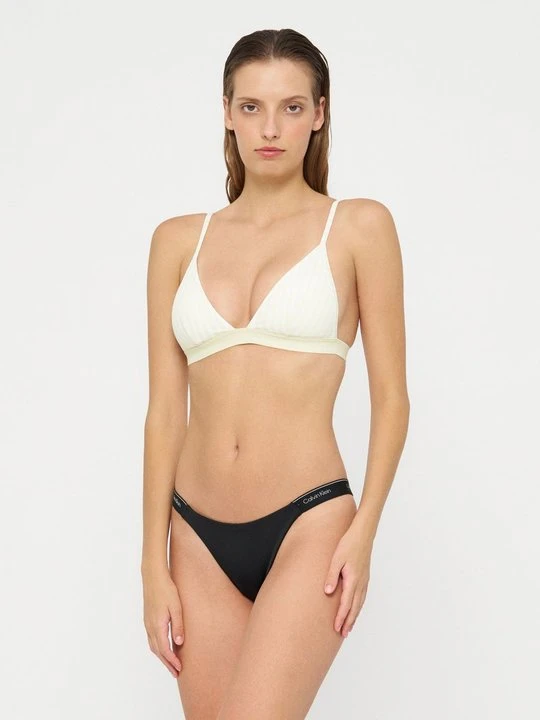Zdjęcie produktu Biustonosz z trójkątną miseczką Calvin Klein Jeans biały