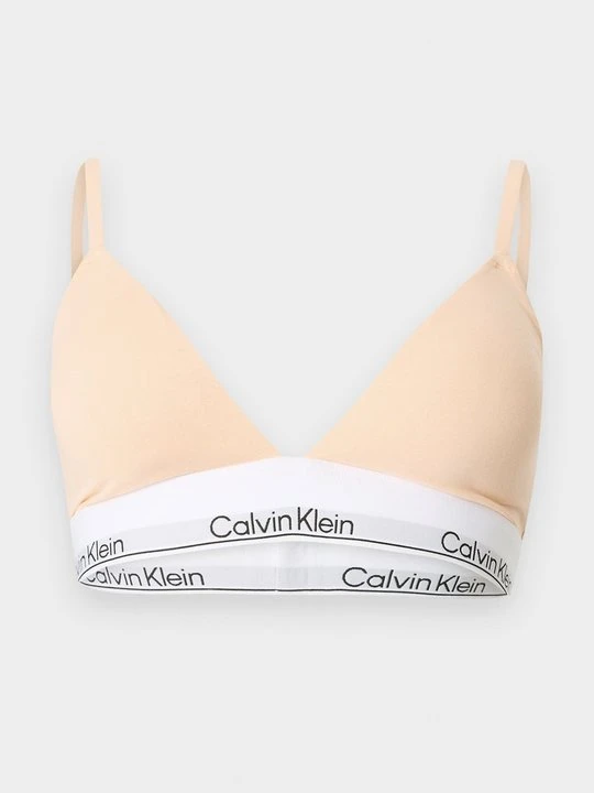 Zdjęcie produktu Biustonosz z trójkątną miseczką Calvin Klein morelowy