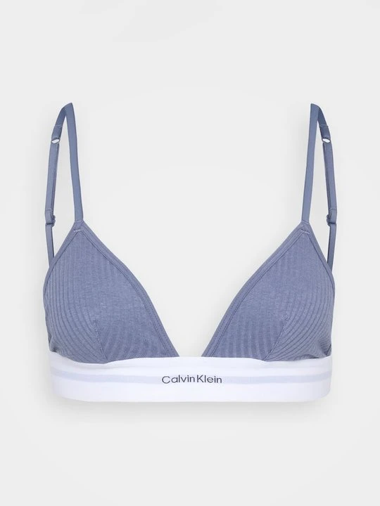 Zdjęcie produktu Biustonosz z trójkątną miseczką Calvin Klein niebieski