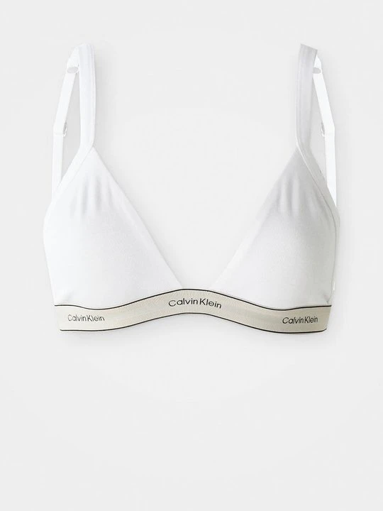 Zdjęcie produktu Biustonosz z trójkątną miseczką Calvin Klein biały