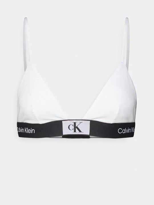 Zdjęcie produktu Biustonosz z trójkątną miseczką Calvin Klein biały