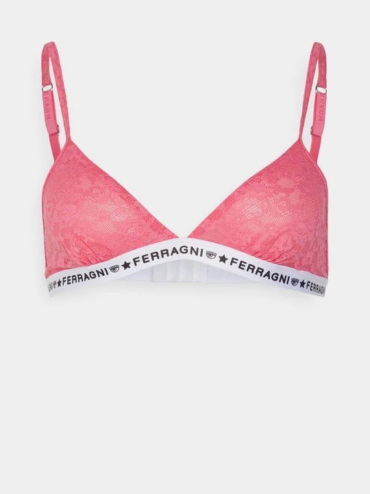 Zdjęcie produktu Biustonosz z trójkątną miseczką Chiara Ferragni różowy