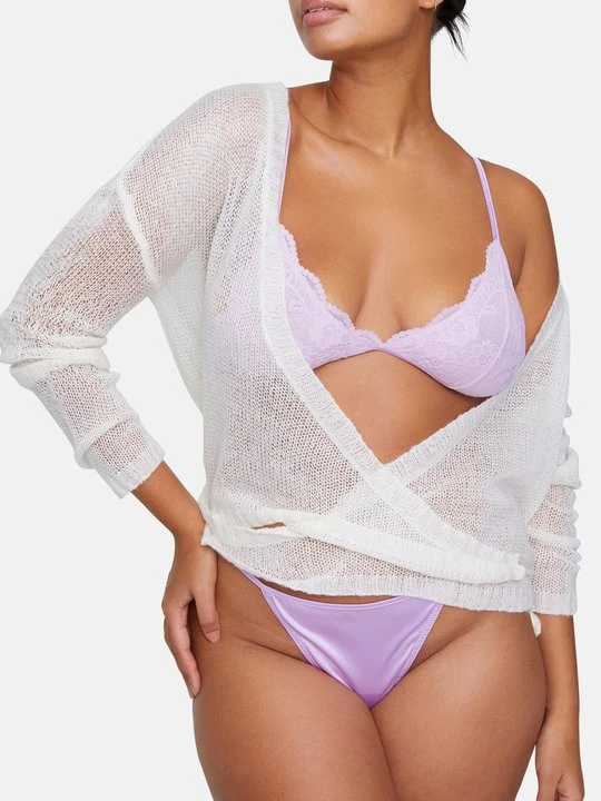 Zdjęcie produktu Biustonosz z trójkątną miseczką Cotton On różowy