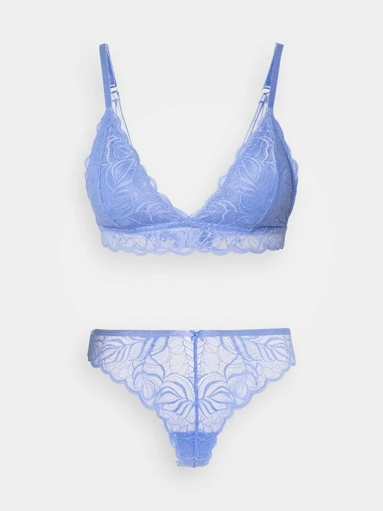 Zdjęcie produktu Biustonosz z trójkątną miseczką Cotton On jasnoniebieski