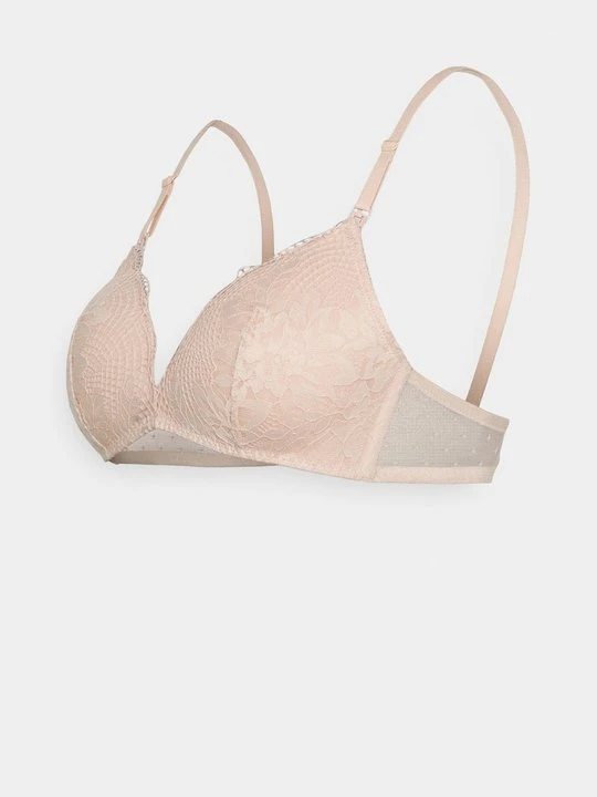 Zdjęcie produktu Biustonosz z trójkątną miseczką Dorina jasnoróżowy