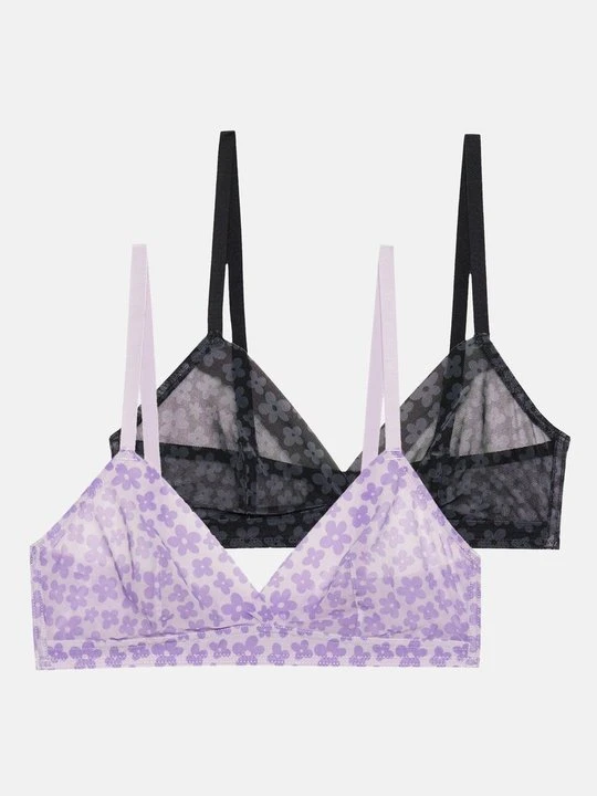 Zdjęcie produktu Biustonosz z trójkątną miseczką Even&Odd By Zalando czarny