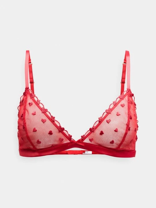 Zdjęcie produktu Biustonosz z trójkątną miseczką Guess czerwony