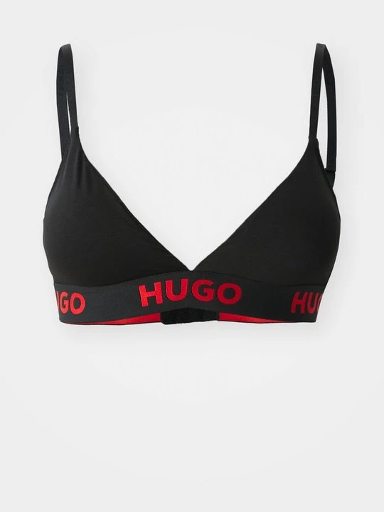 Zdjęcie produktu Biustonosz z trójkątną miseczką Hugo czarny