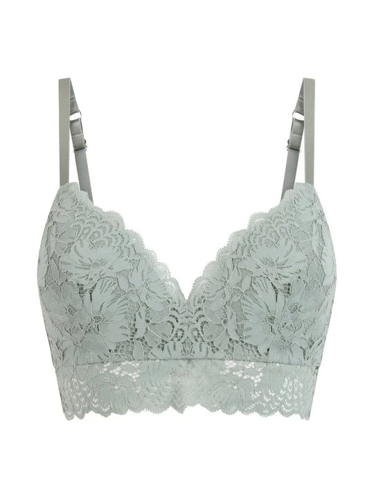 Zdjęcie produktu Biustonosz z trójkątną miseczką Hunkemöller jasnozielony