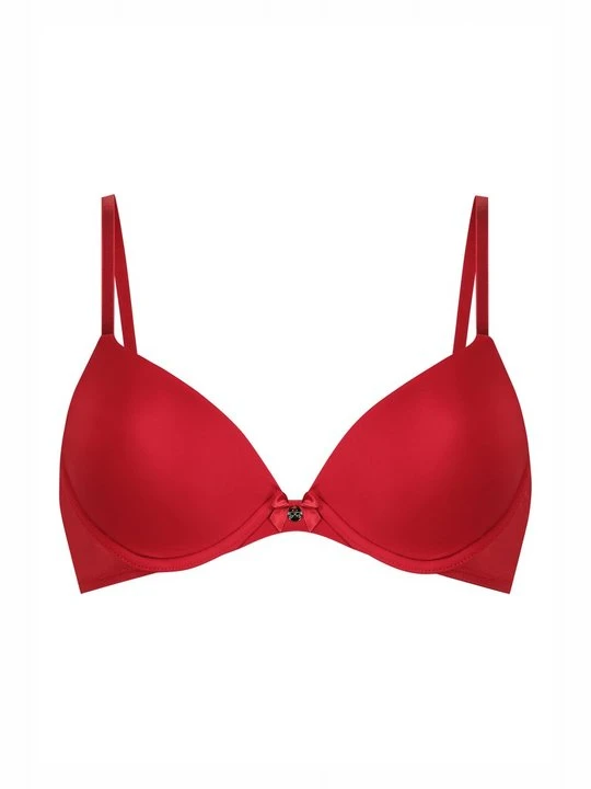 Zdjęcie produktu Biustonosz z trójkątną miseczką Hunkemöller czerwony