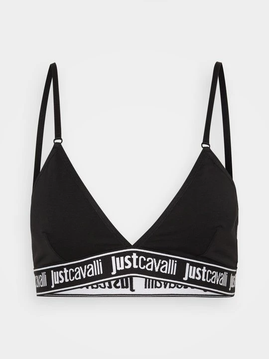 Zdjęcie produktu Biustonosz z trójkątną miseczką Just Cavalli czarny