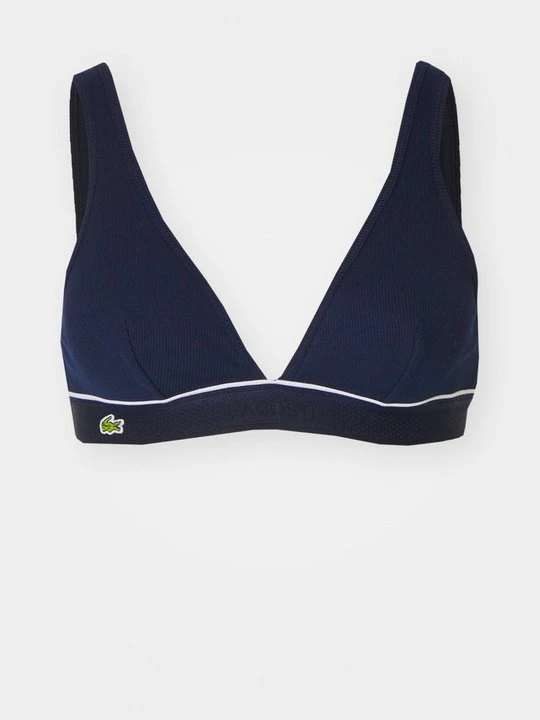 Zdjęcie produktu Biustonosz z trójkątną miseczką Lacoste granatowy