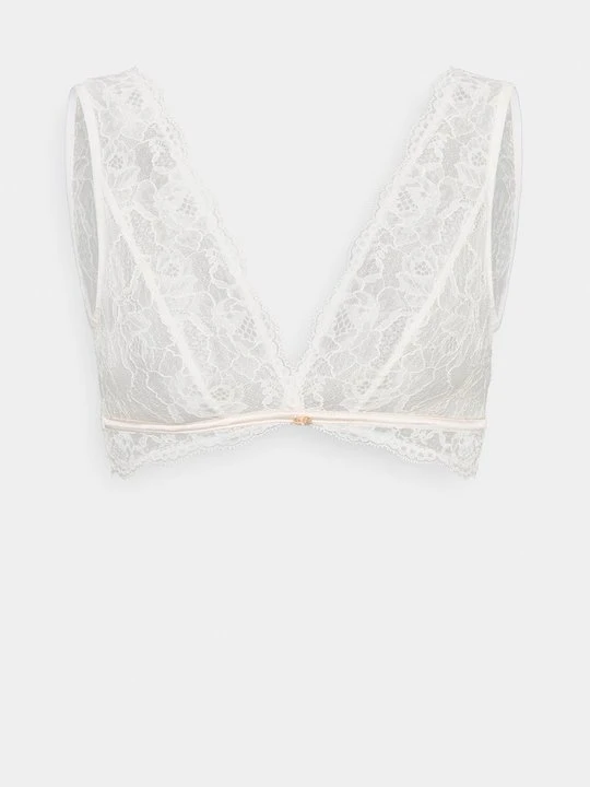 Zdjęcie produktu Biustonosz z trójkątną miseczką Marks & Spencer mleczny