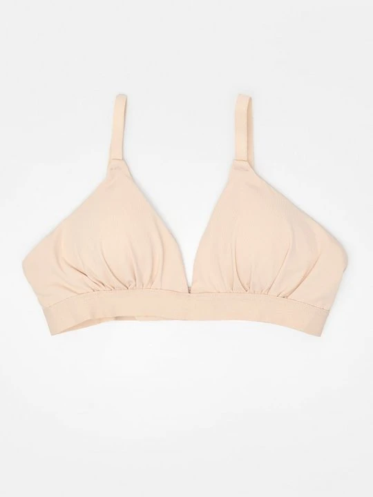 Zdjęcie produktu Biustonosz z trójkątną miseczką ONLY GIRLS beżowy