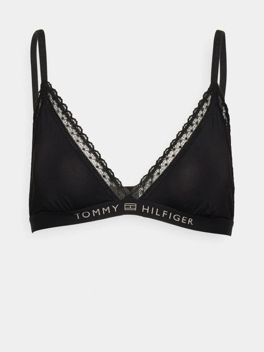 Zdjęcie produktu Biustonosz z trójkątną miseczką Tommy Hilfiger czarny