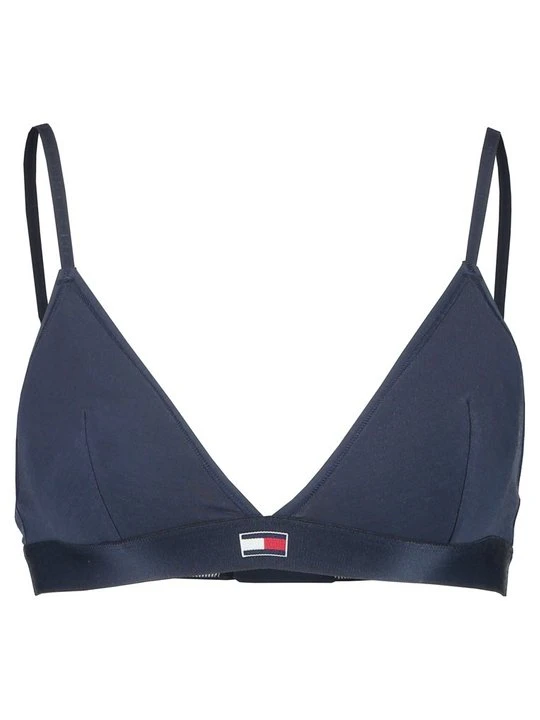 Zdjęcie produktu Biustonosz z trójkątną miseczką Tommy Hilfiger granatowy