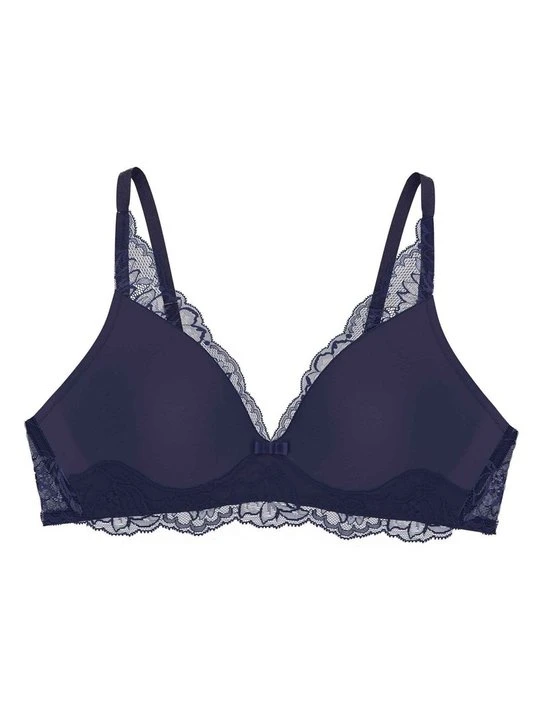 Zdjęcie produktu Biustonosz z trójkątną miseczką Triumph granatowy