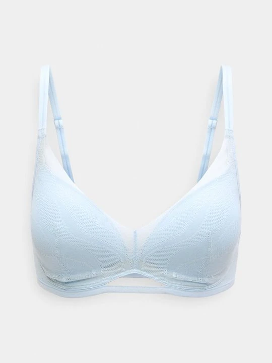 Zdjęcie produktu Biustonosz z trójkątną miseczką Triumph jasnoniebieski