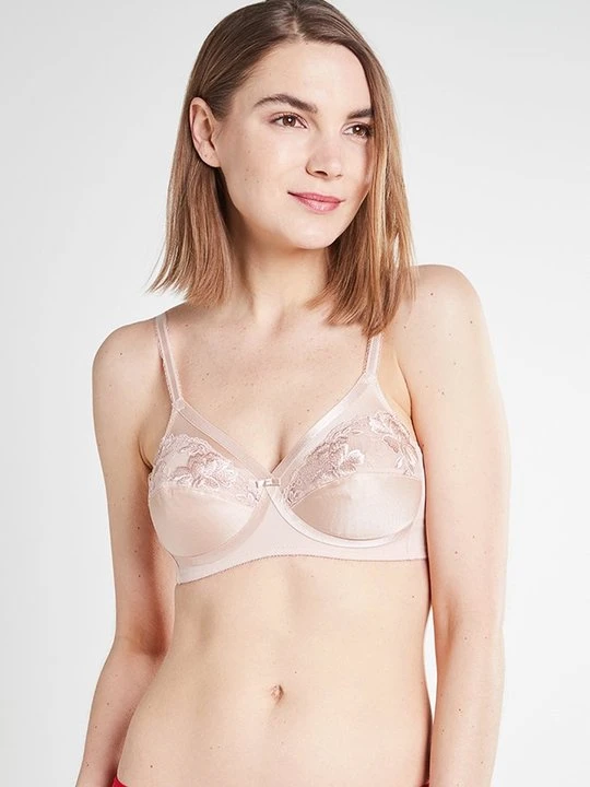 Zdjęcie produktu Biustonosz z trójkątną miseczką Triumph morelowy