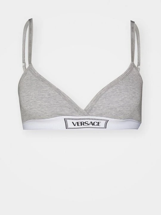 Zdjęcie produktu Biustonosz z trójkątną miseczką Versace szary