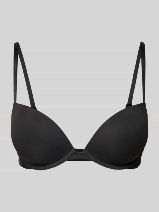 Zdjęcie produktu Biustonosz z zapięciem na haftkę Calvin Klein Czarny