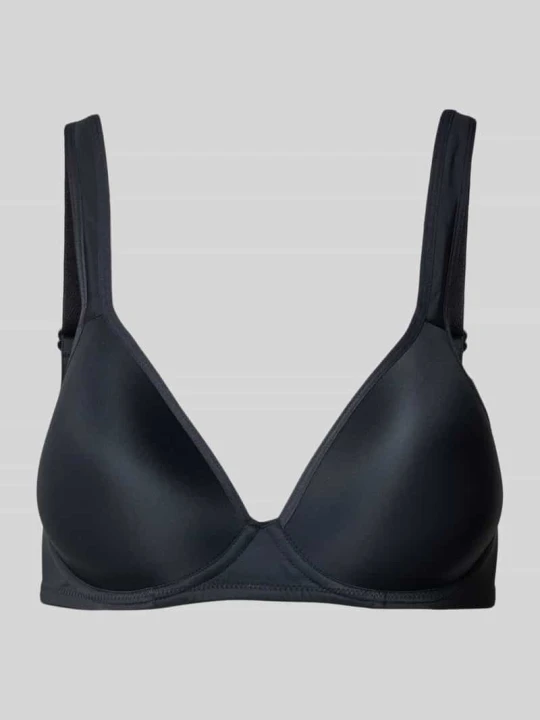 Zdjęcie produktu Biustonosz z zapięciem na haftki model 'RACHEL' Dorina Czarny