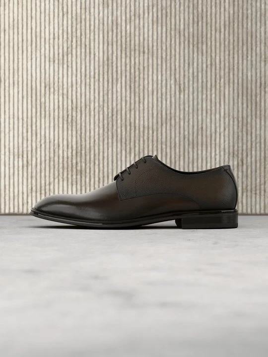 Zdjęcie produktu Biznesowe buty sznurowane Boss ciemnobrązowy