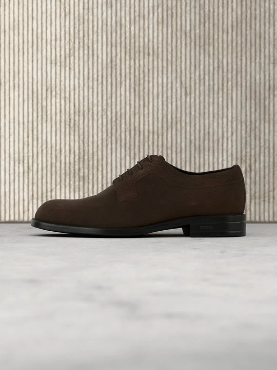 Zdjęcie produktu Biznesowe buty sznurowane Boss ciemnobrązowy