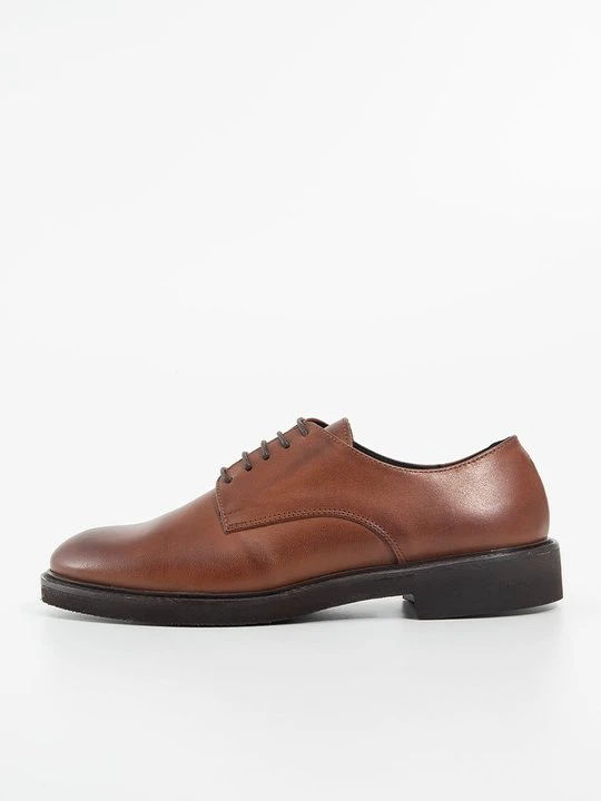 Zdjęcie produktu Biznesowe buty sznurowane Jonak koniakowy