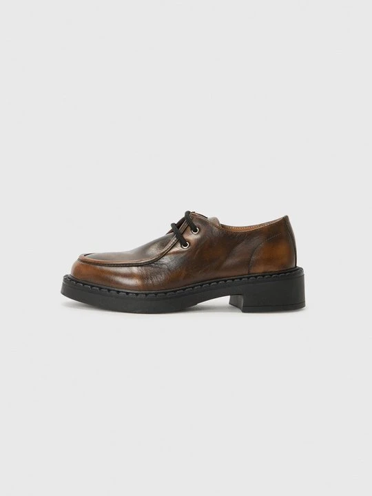Zdjęcie produktu Biznesowe buty sznurowane Pavement ciemnobrązowy