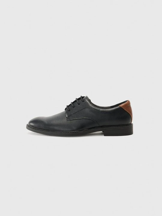 Zdjęcie produktu Biznesowe buty sznurowane Pier One czarny