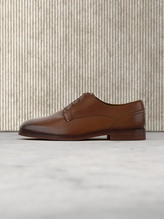 Zdjęcie produktu Biznesowe buty sznurowane Tommy Hilfiger brązowy
