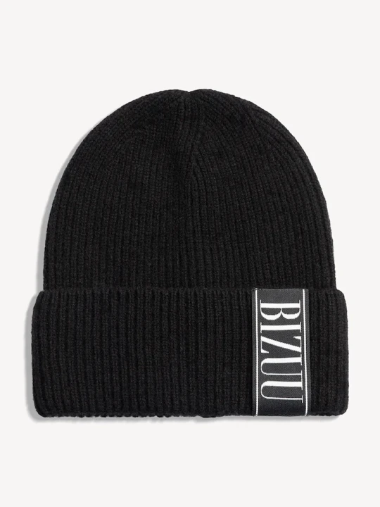 Zdjęcie produktu BIZUU czapka beanie damska wełniana LORE czarny
