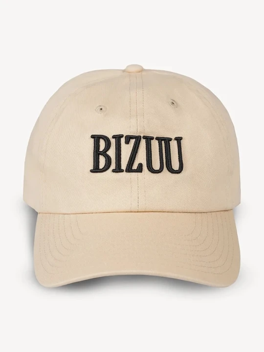 Zdjęcie produktu Bizuu czapka z daszkiem bawełniana ZANE beżowy
