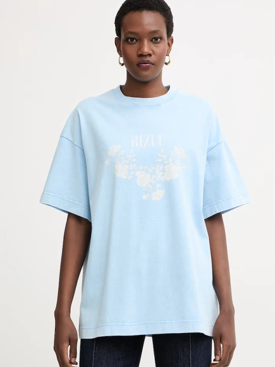 Zdjęcie produktu BIZUU T-shirt dziecięcy bawełniany PAPLYS niebieski