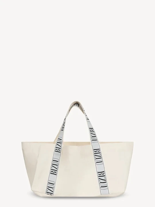 Zdjęcie produktu BIZUU torebka shopper damska bawełniana BAGO biały