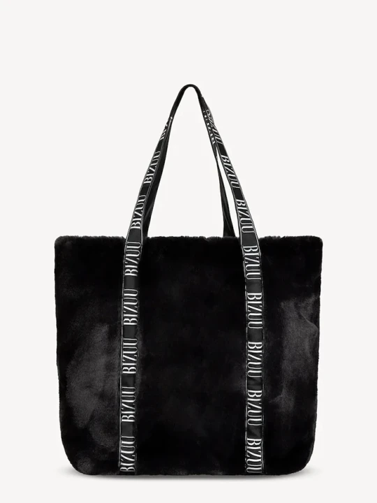 Zdjęcie produktu BIZUU torebka shopper damska FUZZY czarny