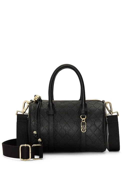 Zdjęcie produktu Black Debossed Mała torebka crossbody Victoria's Secret