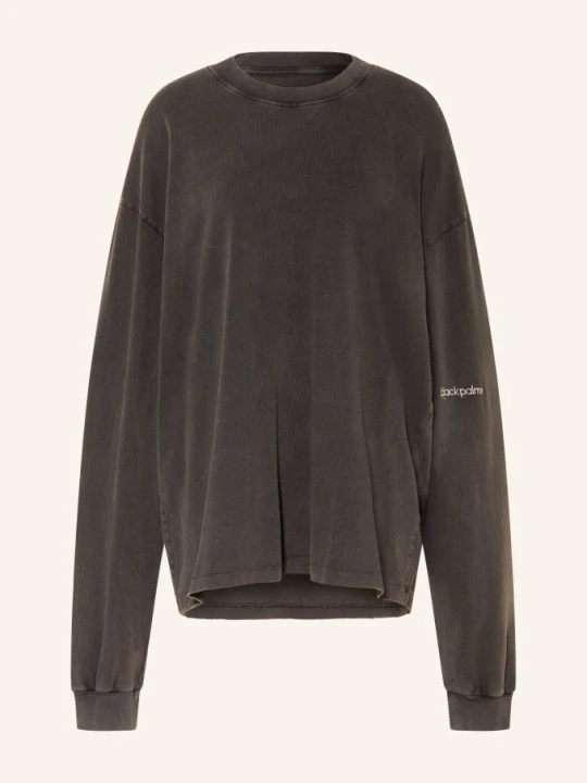 Zdjęcie produktu Black Palms Koszulka Z Długim Rękawem Oversize schwarz