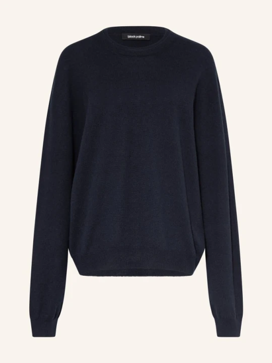 Zdjęcie produktu Black Palms Sweter Z Wełny Merino Z Dodatkiem Kaszmiru blau GRANATOWY