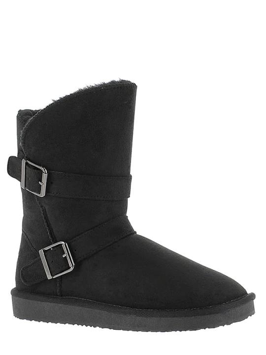 Zdjęcie produktu Blackfield Botki zimowe "Camphor" w kolorze czarnym rozmiar: 39