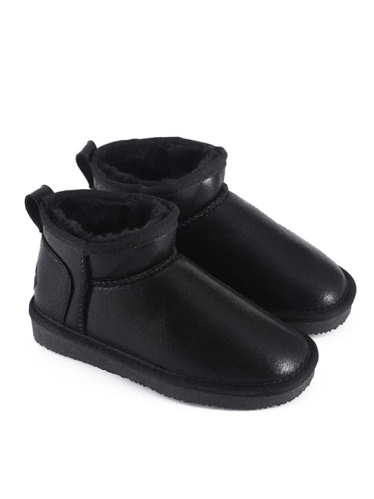 Zdjęcie produktu Blackfield Botki zimowe "Mikela" w kolorze czarnym rozmiar: 33
