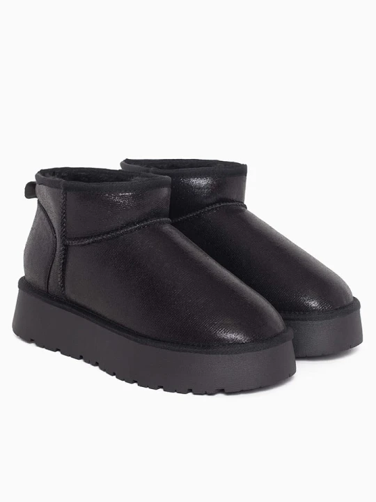 Zdjęcie produktu Blackfield Botki zimowe "Milli" w kolorze czarnym rozmiar: 38